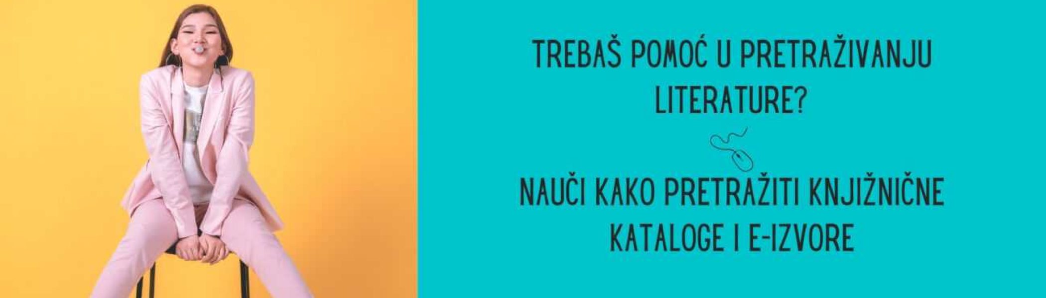 trebaš pomoć u pretraživanju literature